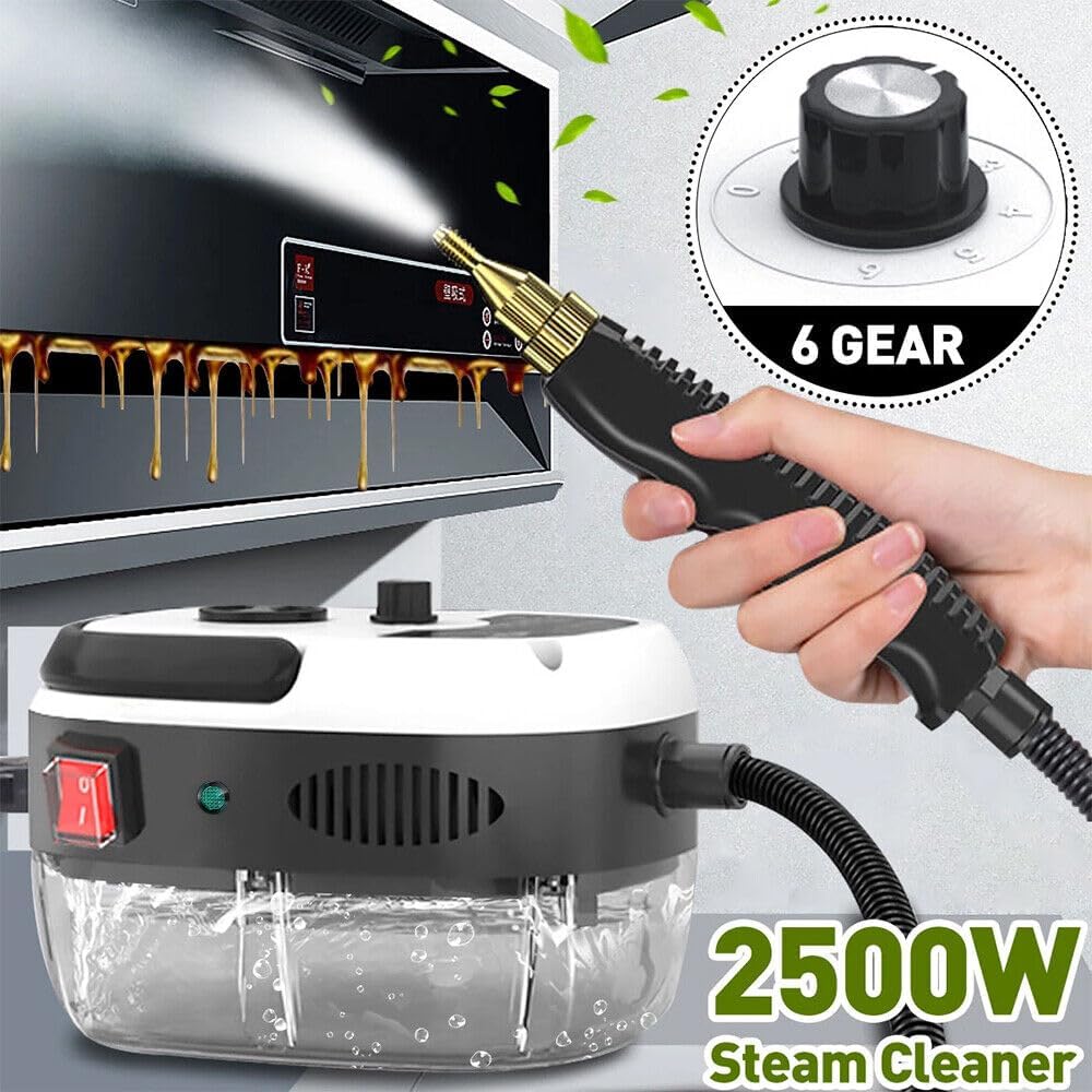 2500W Portable Handheld Steam Cleaner High Temperature Pressurised
